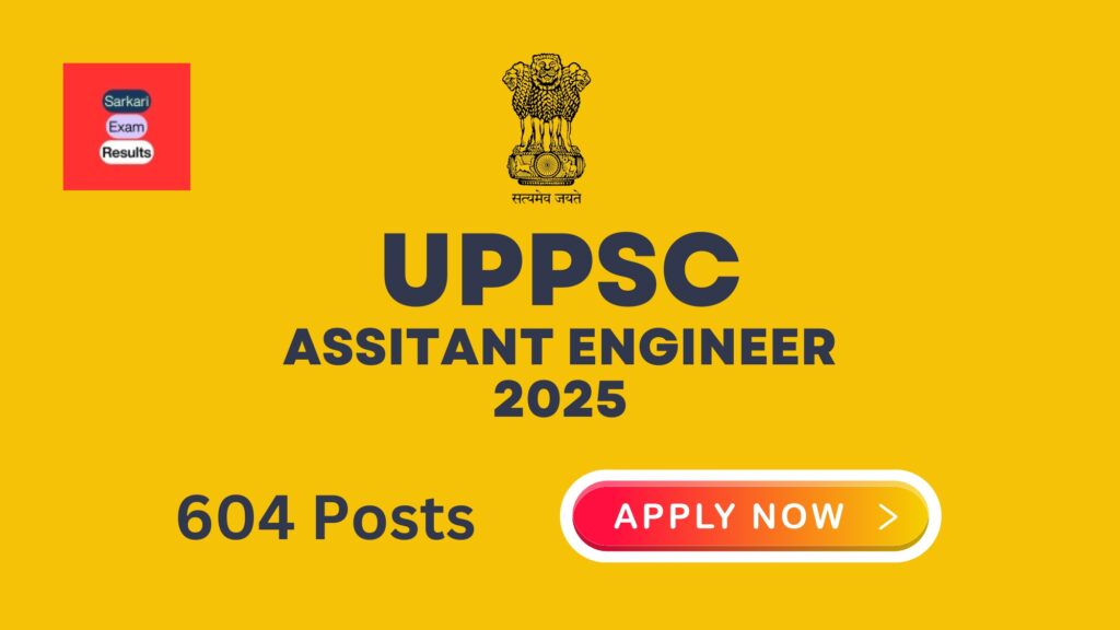 UPPSC AE ASSITANT ENGINEER EXAM 2025